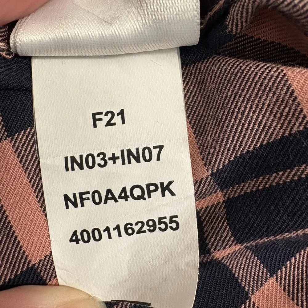 The North Face Men's Large Button Up Hayden Pass 2.0 Long-Sleeve Plaid Outdoors